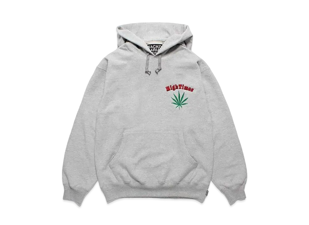 WACKO MARIA HIGH TIMES / Heavy Weight Hooded Sweat Shirt "Gray"