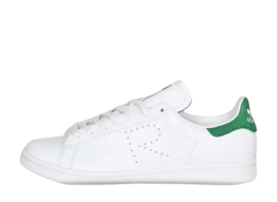 RAF SIMONS × adidas Stan Smith "Footwear White/Green"