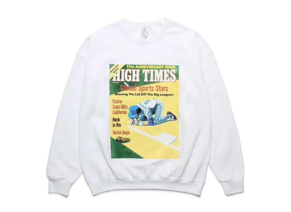 WACKO MARIA HIGH TIMES / Sweat Shirt #1 "White"