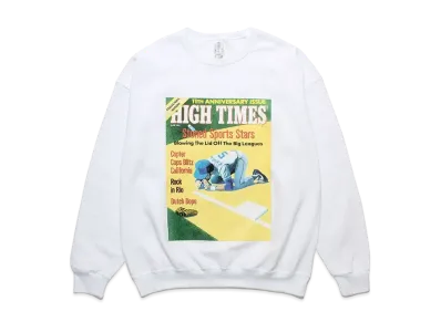 WACKO MARIA HIGH TIMES / Sweat Shirt #1 "White"