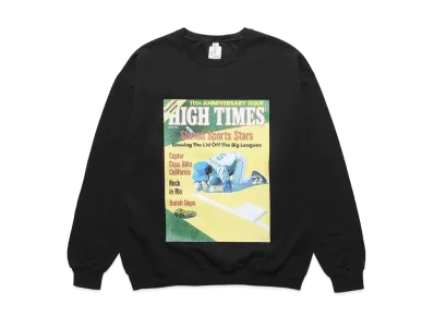 WACKO MARIA HIGH TIMES / Sweat Shirt #1 "Black"