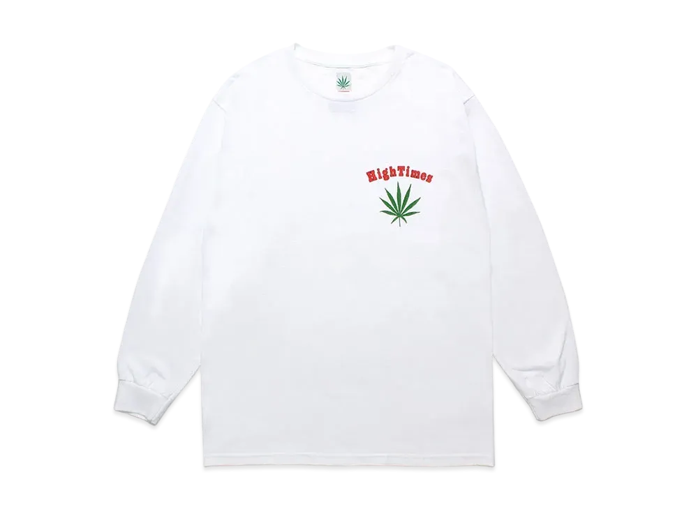 WACKO MARIA HIGH TIMES / Long Sleeve T-shirt "White"