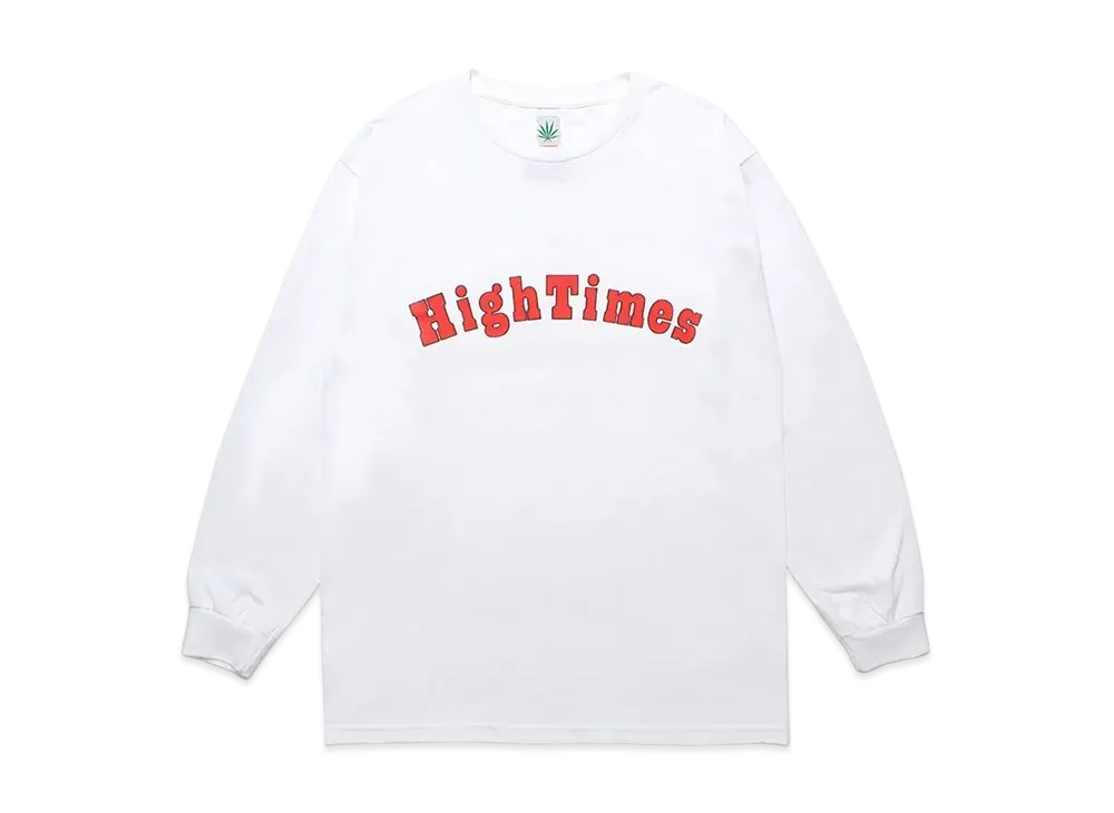 WACKO MARIA HIGH TIMES / Long Sleeve T-shirt #1 "White"