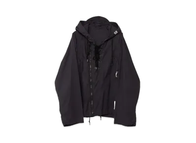Maison MIHARA YASUHIRO Lace-up Hooded Jacket "Black"