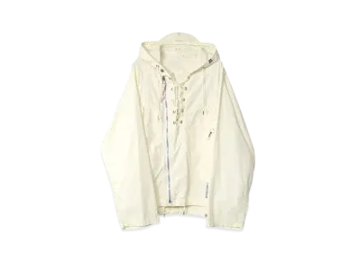 Maison MIHARA YASUHIRO Lace-up Hooded Jacket "White"