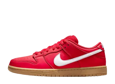 ナイキ SB ダンク ロー プロ ISO オレンジレーベル "ユニバーシティレッドガム"