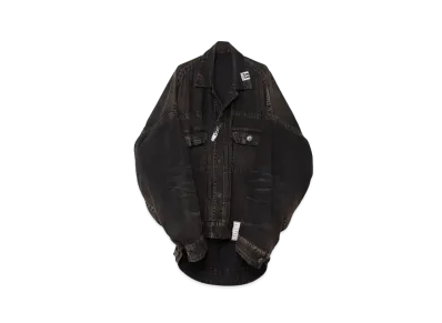 Maison MIHARA YASUHIRO Super Big Denim Jacket "Black"