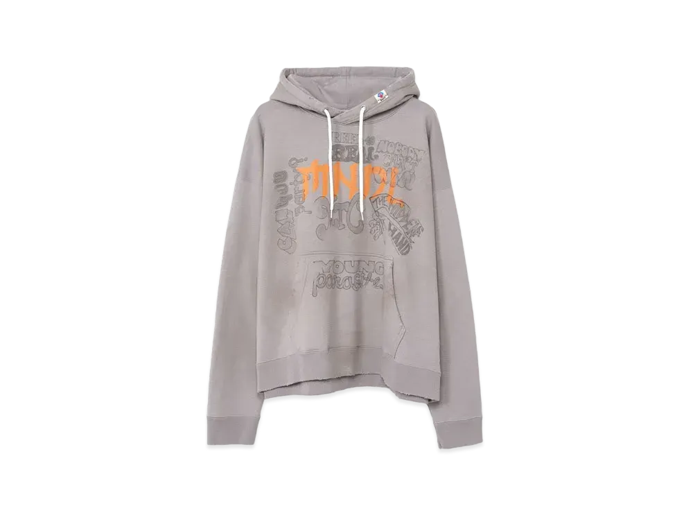 Maison MIHARA YASUHIRO Mendrill x GS Distressed Hoodie "Grey"