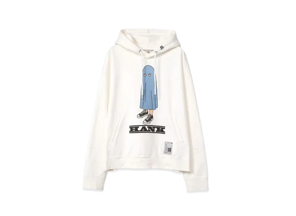 Maison MIHARA YASUHIRO HANK Printed Hoodie "White"