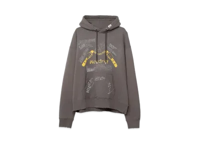 Maison MIHARA YASUHIRO Mendrill x GS Distressed Hoodie "Black"