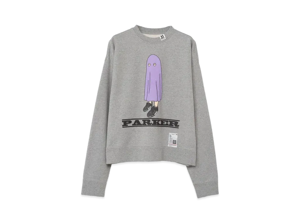 Maison MIHARA YASUHIRO PARKER Printed Pullover Sweatshirt "Grey"