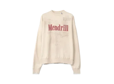 Maison MIHARA YASUHIRO Mendrill x GS Distressed Pullover Sweatshirt "White"