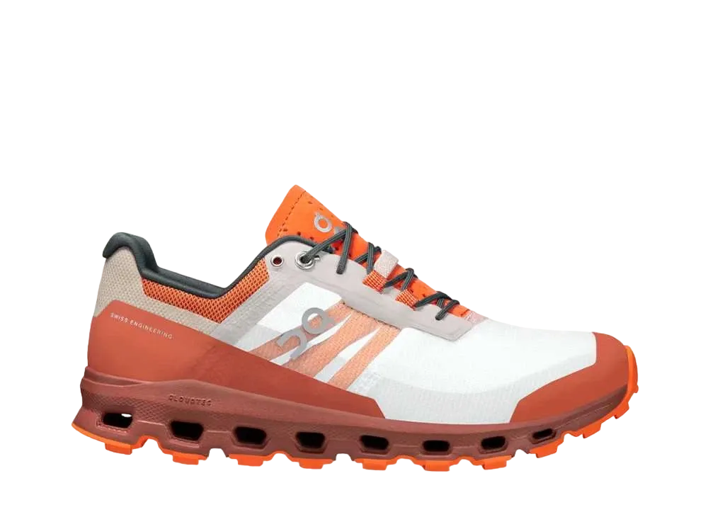 オン ウィメンズ クラウドビスタ "ホワイト/ラスト"