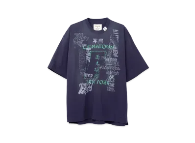 Maison MIHARA YASUHIRO Mendrill x GS Distressed Tee "Navy"