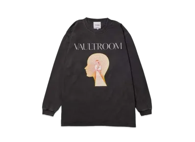 VAULTROOM Humanoid L/S Tee "Charcoal"
