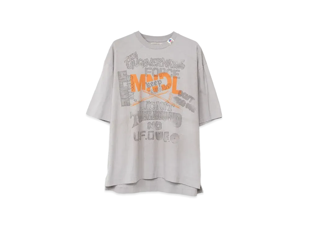 Maison MIHARA YASUHIRO Mendrill x GS Distressed T-shirt "Grey"