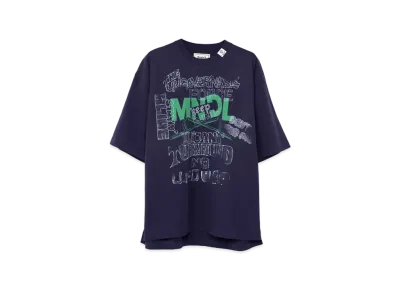 Maison MIHARA YASUHIRO Mendrill x GS Distressed T-shirt "Navy"