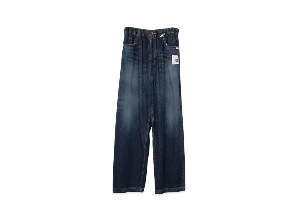 Maison MIHARA YASUHIRO Light Denim Wide Pants "Indigo"