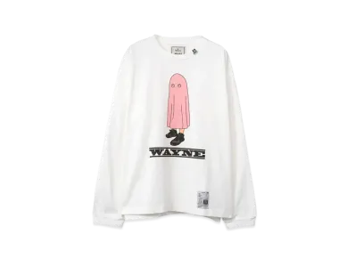 Maison MIHARA YASUHIRO WAYNE Printed Long Sleeve Tee "White"
