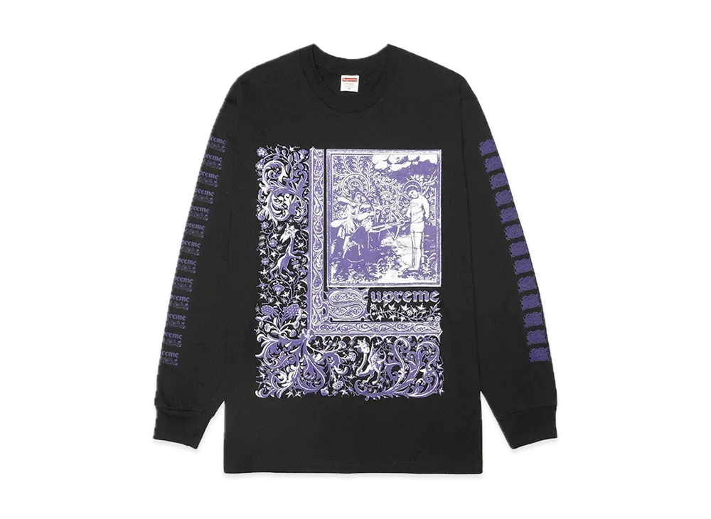 Supreme Saint Sebastian L/S Tee "Black"