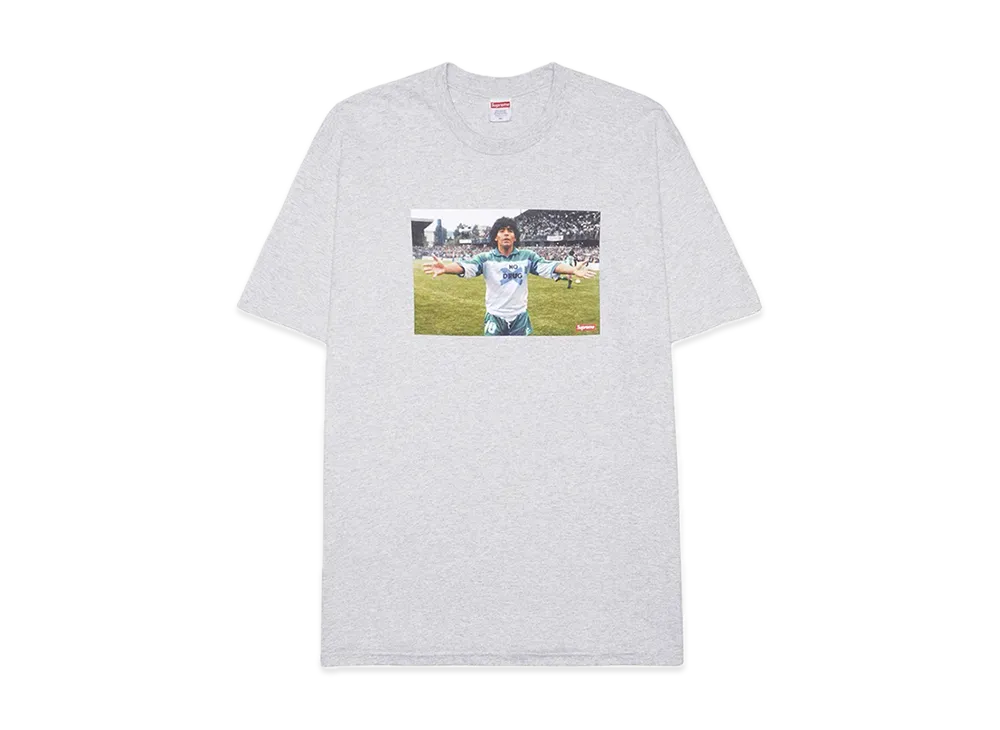 Supreme Maradona Tee "Grey"
