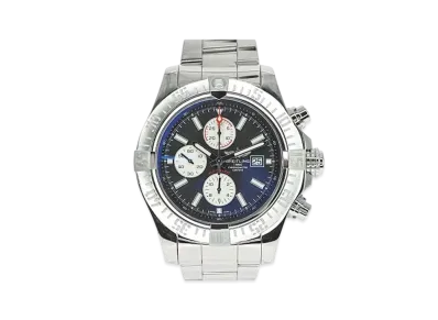 Breitling Superavenger II "Black/Stainless Steel"