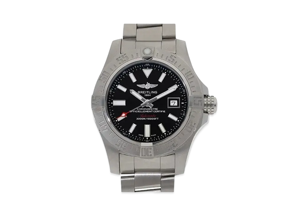 Breitling Avenger II Seawolf "Black/Stainless Steel"