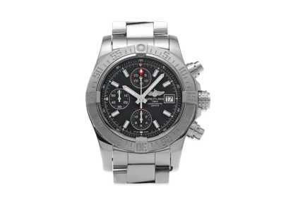 Breitling Avenger II Chronograph "Black/Stainless Steel"