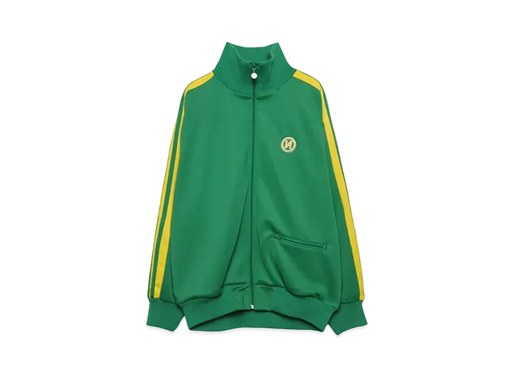 9090 N Logo Simple Track Jacket "Green"