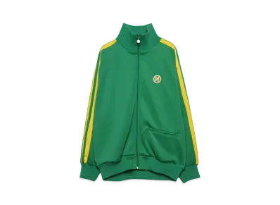 9090 N Logo Simple Track Jacket "Green"