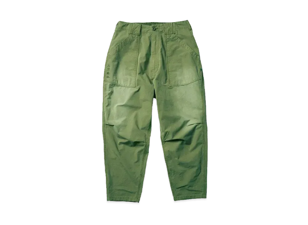 Liberaiders GARMENTDYED RIPSTOP SARROUEL PANTS "OLIVE"