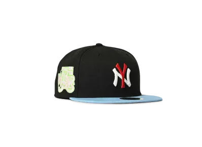 HOME GAME NEW YORK YANKEES 1975 WS 59FIFTY "BLACK/SK BLUE"