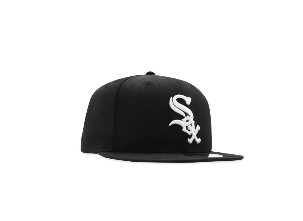 HOME GAME CHICAGO WHITE SOX OLD AUTH 59FIFTY "BLACK/WHITE"