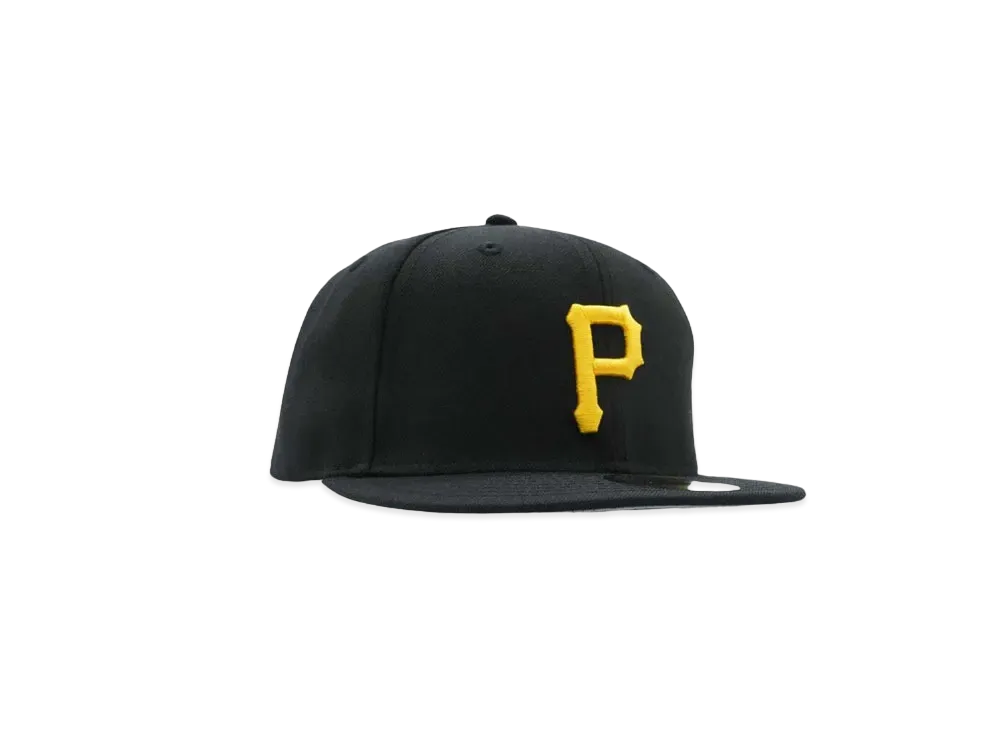 HOME GAME PITTSBURGH PIRATES 1996-2006 OLD AUTH 59FIFTY "BLACK"