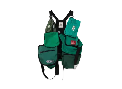 Maison MIHARA YASUHIRO Bag Vest "Green"