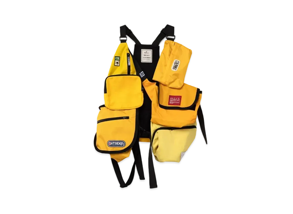 Maison MIHARA YASUHIRO Bag Vest "Yellow"