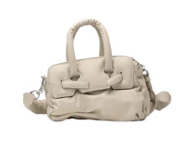 Maison MIHARA YASUHIRO Puffer Hand Bag "White"