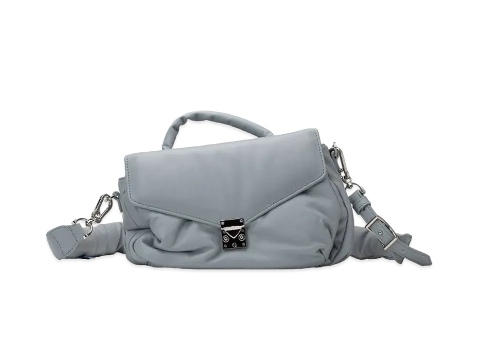 Maison MIHARA YASUHIRO Puffer Shoulder Bag "Blue"