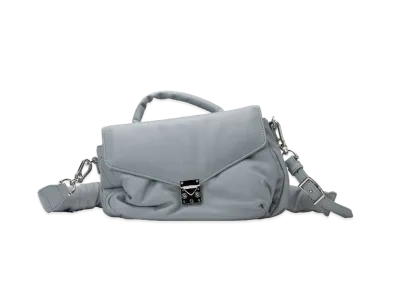Maison MIHARA YASUHIRO Puffer Shoulder Bag "Blue"