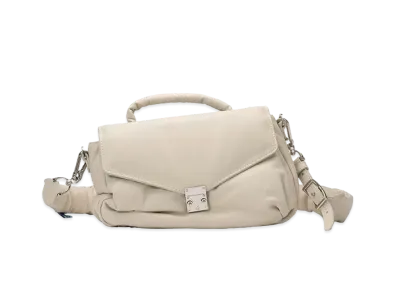 Maison MIHARA YASUHIRO Puffer Shoulder Bag "White"