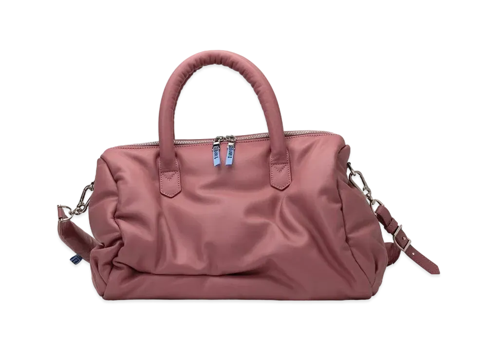 Maison MIHARA YASUHIRO Puffer Boston Bag "Pink"