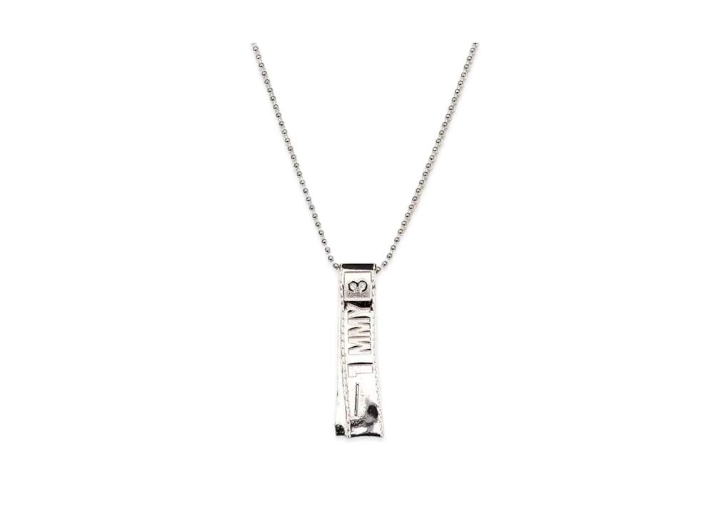 ミハラヤスヒロ MMY タグ ネックレス "シルバー"