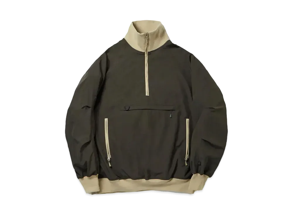 DAIWA PIER39 24SS Tech Halfzip Stand Jacket "Dark Olive"