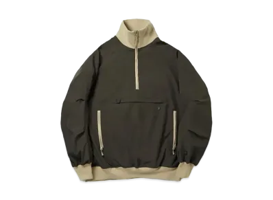 DAIWA PIER39 24SS Tech Halfzip Stand Jacket "Dark Olive"