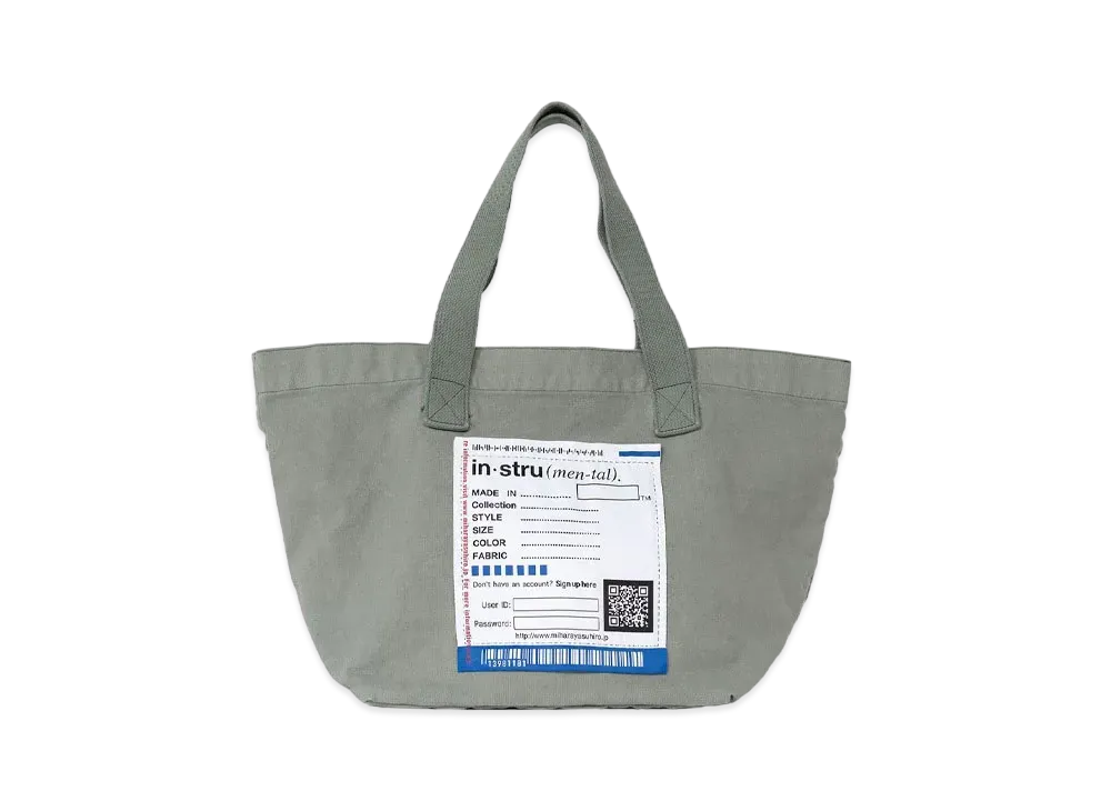 Maison MIHARA YASUHIRO Big Name Tote Bag "Green"