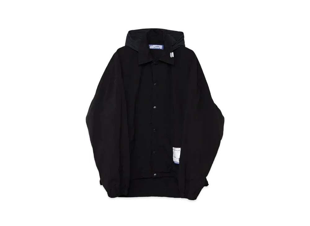Maison MIHARA YASUHIRO Taslan Coach Jacket "Black"