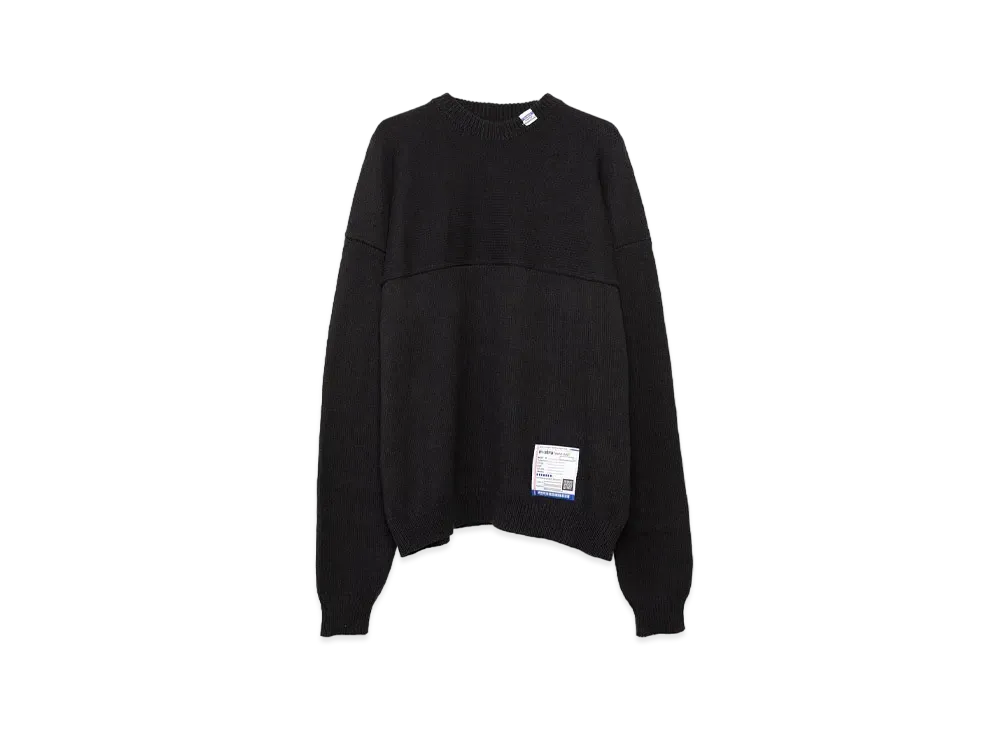 Maison MIHARA YASUHIRO Knit Pullover "Black"