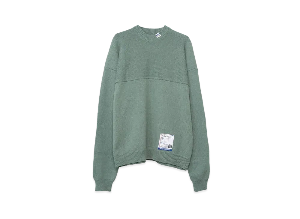 Maison MIHARA YASUHIRO Knit Pullover "Green"