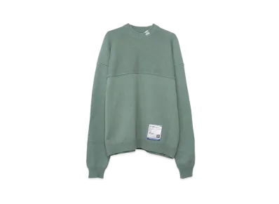 Maison MIHARA YASUHIRO Knit Pullover "Green"