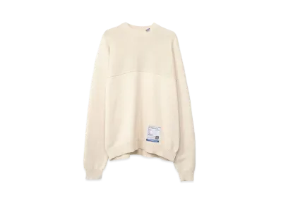 Maison MIHARA YASUHIRO Knit Pullover "White"